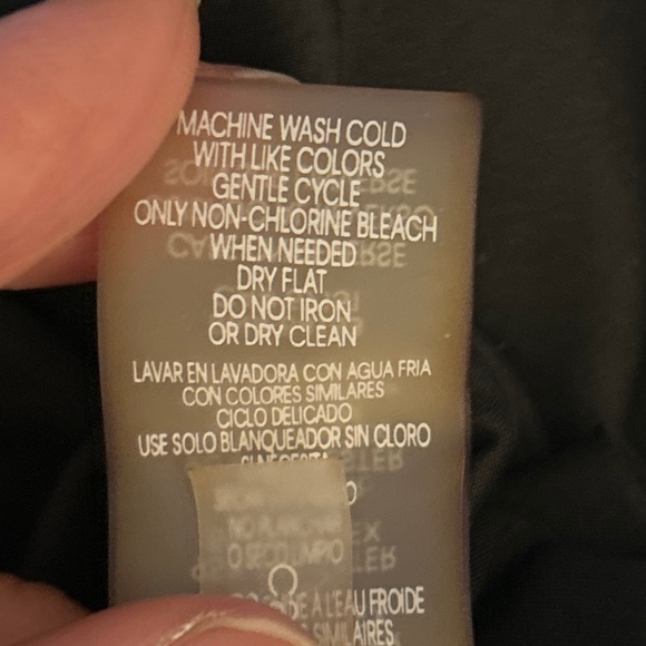 Calvin Klein Black Velvet Skirt - Picture 8 of 9